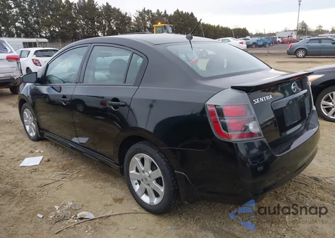 2010 Nissan Sentra 2.0Sr z USA, uszkodzony, nr VIN 3N1AB6AP2AL640358
